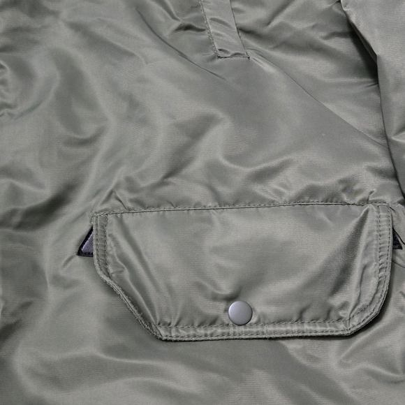 Men's Green Parka Flyer's Man jacket. XL - Picture 8 of 12